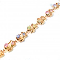 Rose Gold Twins Bracelet