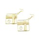 Square Rules Dangle Earrings