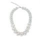 Winter Leaves n Pearls Necklace
