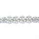 Winter Leaves n Pearls Bracelet