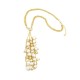 Rich Golden Waterfall Necklace
