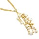 Rich Golden Waterfall Necklace