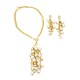 Rich Golden Waterfall Earrings