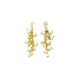 Rich Golden Waterfall Earrings