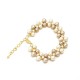 Perla in White n Creamrose Bracelet