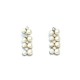 Perla in White Earrings