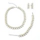 Perla in White Earrings
