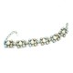 Margaux 3-Tone Pearl Curved Link Bracelet