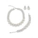 Winter Leaves n Pearls Set