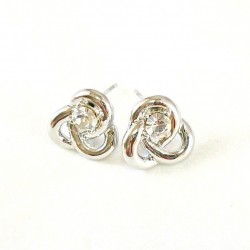 Classic Trinity Stud Earrings