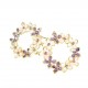 Enamel Floral Garden Earrings