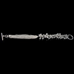 Silver Ring-a-ting-ling Bracelet