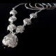 Silver Solely for You Necklace