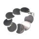 Silver Curved VIII Bracelet