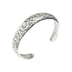 Silver Vineyard Cuff