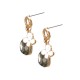 Olivily Floral Drop Studs