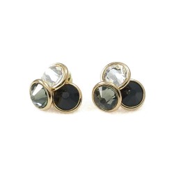 Bevy of Grays Jewel Studs