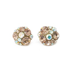 Autumn Leaves Glamour Studs