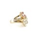 Enamel Floral Garden Ring