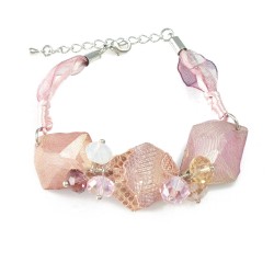 Amarath Pink Buds Bracelet
