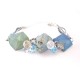 Cornflower Blue Buds Bracelet