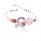 Amarath Pink Circles-in-Circle Bracelet
