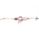 Amarath Pink Circles-in-Circle Bracelet