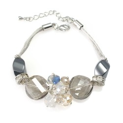 Crystal Snowballs Bracelet