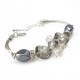 Crystal Snowballs Bracelet