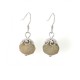 Sepia Ribbon Buds Necklace and Earrings Set