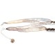 Sepia Ribbon Buds Necklace and Earrings Set