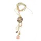 Garden Ribbon Necklace and Earrings Set