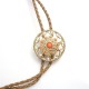 Dreamcatcher Faux Lariat Necklace