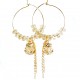 Lucille Hoop Earrings