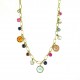 Round Sparkles Opera Necklace