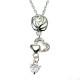 Lovely Rose Drop Necklace