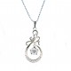 Cradle in a Tear Drop Pendant