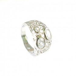 Dewdrops Thick Ring