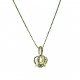 Charming Crown Long Necklace