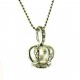 Charming Crown Long Necklace