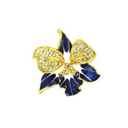Midnight Blue Lily Ring