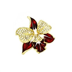 Ravishing Red Lily Ring