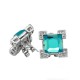 Mystic Turquoise Stud Earrings