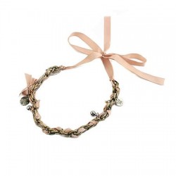 Desert Sand Ribbon Necklace