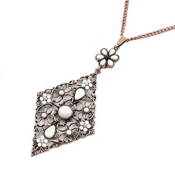 Jasmine Twirls Necklace